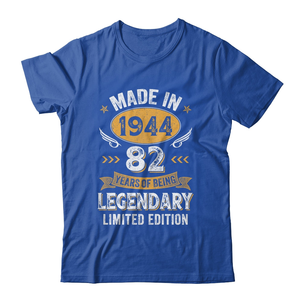Vintage 1944 82 Years Old Birthday 82nd Birthday Men Women Shirt & Hoodie | teecentury