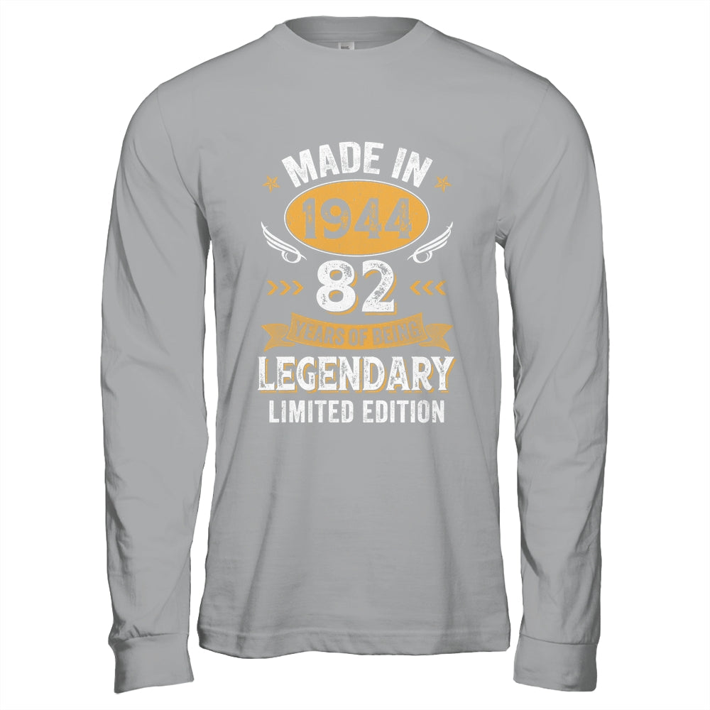 Vintage 1944 82 Years Old Birthday 82nd Birthday Men Women Shirt & Hoodie | teecentury