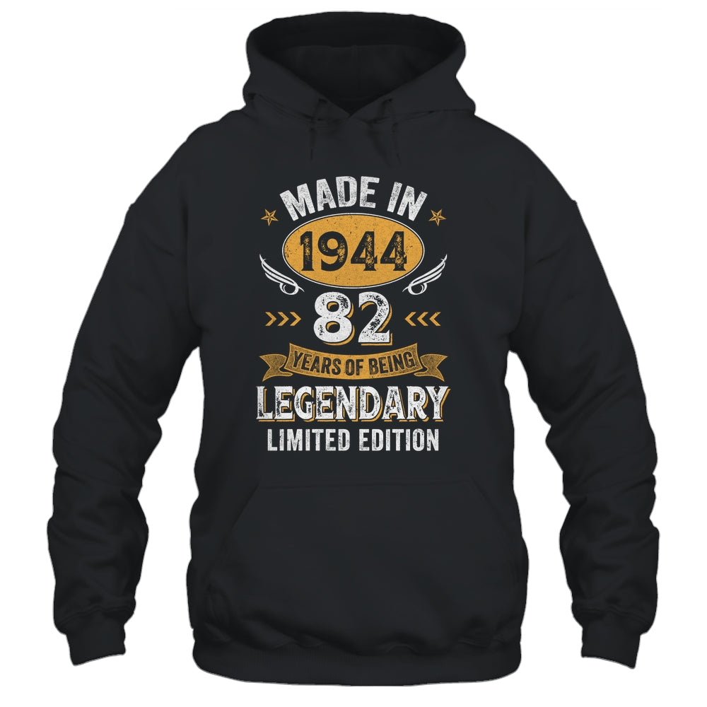 Vintage 1944 82 Years Old Birthday 82nd Birthday Men Women Shirt & Hoodie | teecentury
