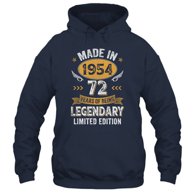 Vintage 1954 72 Years Old Birthday 72nd Birthday Men Women Shirt & Hoodie | teecentury
