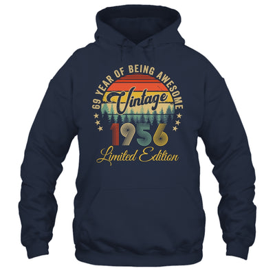 Vintage 1956 Limited Edition 69 Year Old 69th Birthday Shirt & Hoodie | teecentury