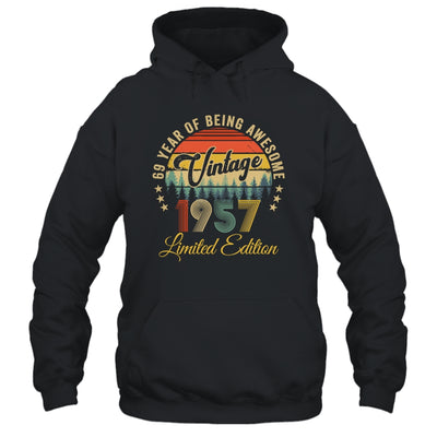 Vintage 1957 Limited Edition 69 Years Old 69th Birthday Shirt & Hoodie | teecentury
