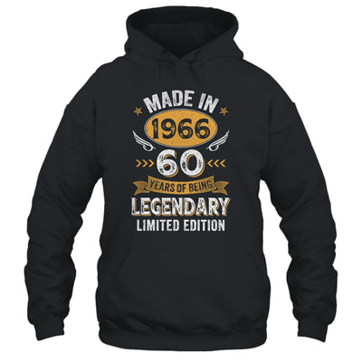 Vintage 1966 60 Years Old Birthday 60th Birthday Men Women Shirt & Hoodie | teecentury