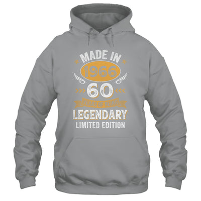 Vintage 1966 60 Years Old Birthday 60th Birthday Men Women Shirt & Hoodie | teecentury