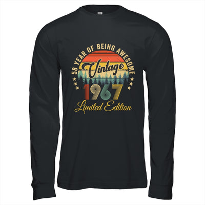 Vintage 1967 Limited Edition 58 Year Old 58th Birthday Shirt & Hoodie | teecentury
