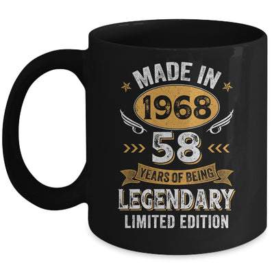 Vintage 1968 58 Years Old Birthday 58th Birthday Men Women Mug | teecentury