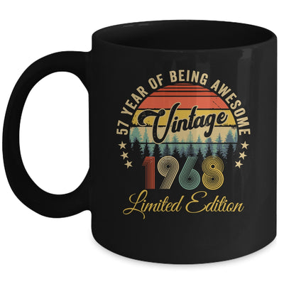 Vintage 1968 Limited Edition 57 Year Old 57th Birthday Mug | teecentury