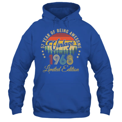 Vintage 1968 Limited Edition 57 Year Old 57th Birthday Shirt & Hoodie | teecentury