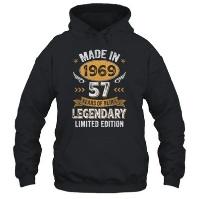 Vintage 1969 57 Years Old Birthday 57th Birthday Men Women Shirt & Hoodie | teecentury