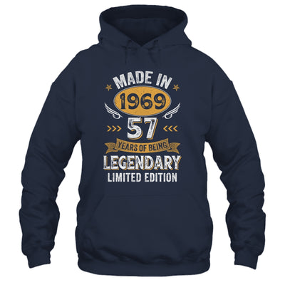 Vintage 1969 57 Years Old Birthday 57th Birthday Men Women Shirt & Hoodie | teecentury