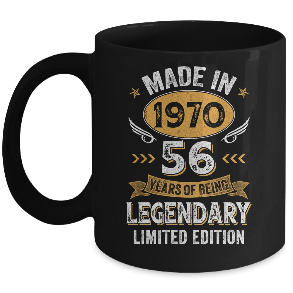 Vintage 1970 56 Years Old Birthday 56th Birthday Men Women Mug | teecentury
