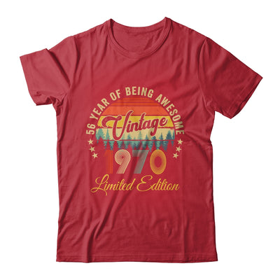 Vintage 1970 Limited Edition 56 Years Old 56th Birthday Shirt & Hoodie | teecentury