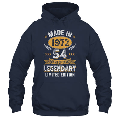 Vintage 1972 54 Years Old Birthday 54th Birthday Men Women Shirt & Hoodie | teecentury