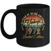 Vintage 1972 Limited Edition 53 Year Old 53rd Birthday Mug | teecentury