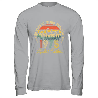 Vintage 1975 Limited Edition 50 Year Old 50th Birthday Shirt & Hoodie | teecentury