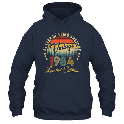 Vintage 1984 Limited Edition 42 Years Old 42nd Birthday Shirt & Hoodie | teecentury