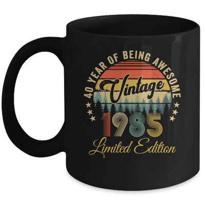 Vintage 1985 Limited Edition 40 Year Old 40th Birthday Mug | teecentury