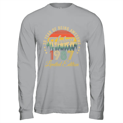Vintage 1987 Limited Edition 39 Years Old 39th Birthday Shirt & Hoodie | teecentury