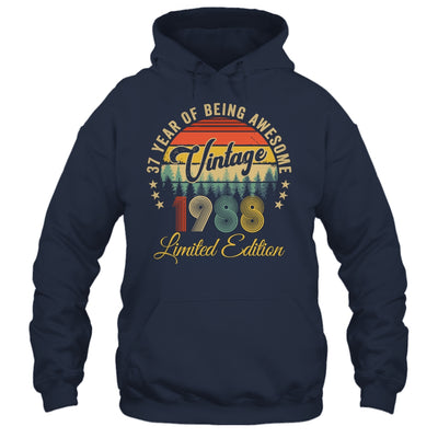 Vintage 1988 Limited Edition 37 Year Old 37th Birthday Shirt & Hoodie | teecentury