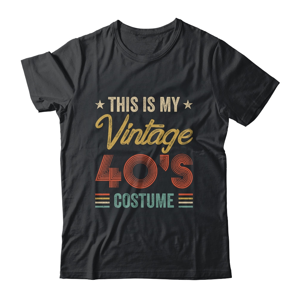 Vintage 40s Costume 40's Outfit 1940s Fashion 40 Theme Party Shirt & Hoodie | teecentury