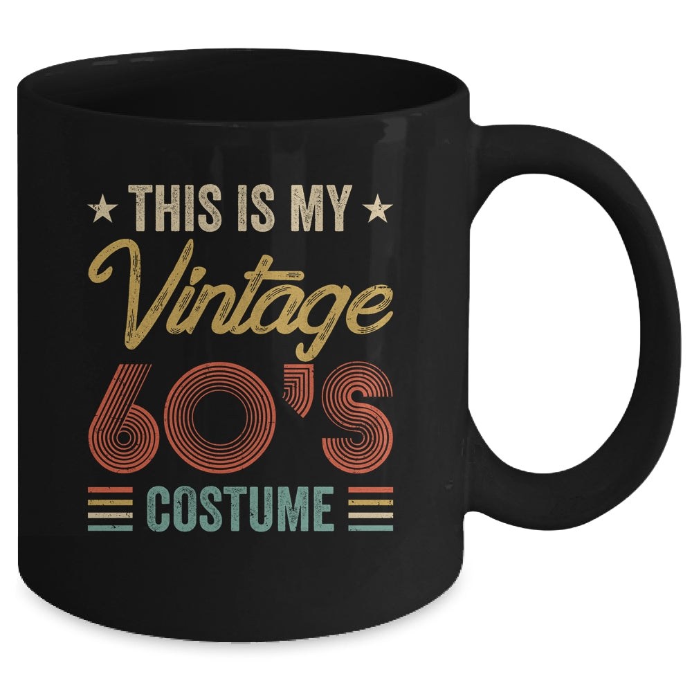 Vintage 60s Costume 60's Outfit 1960s Fashion 60 Theme Party Ceramic Mug  11oz 15oz