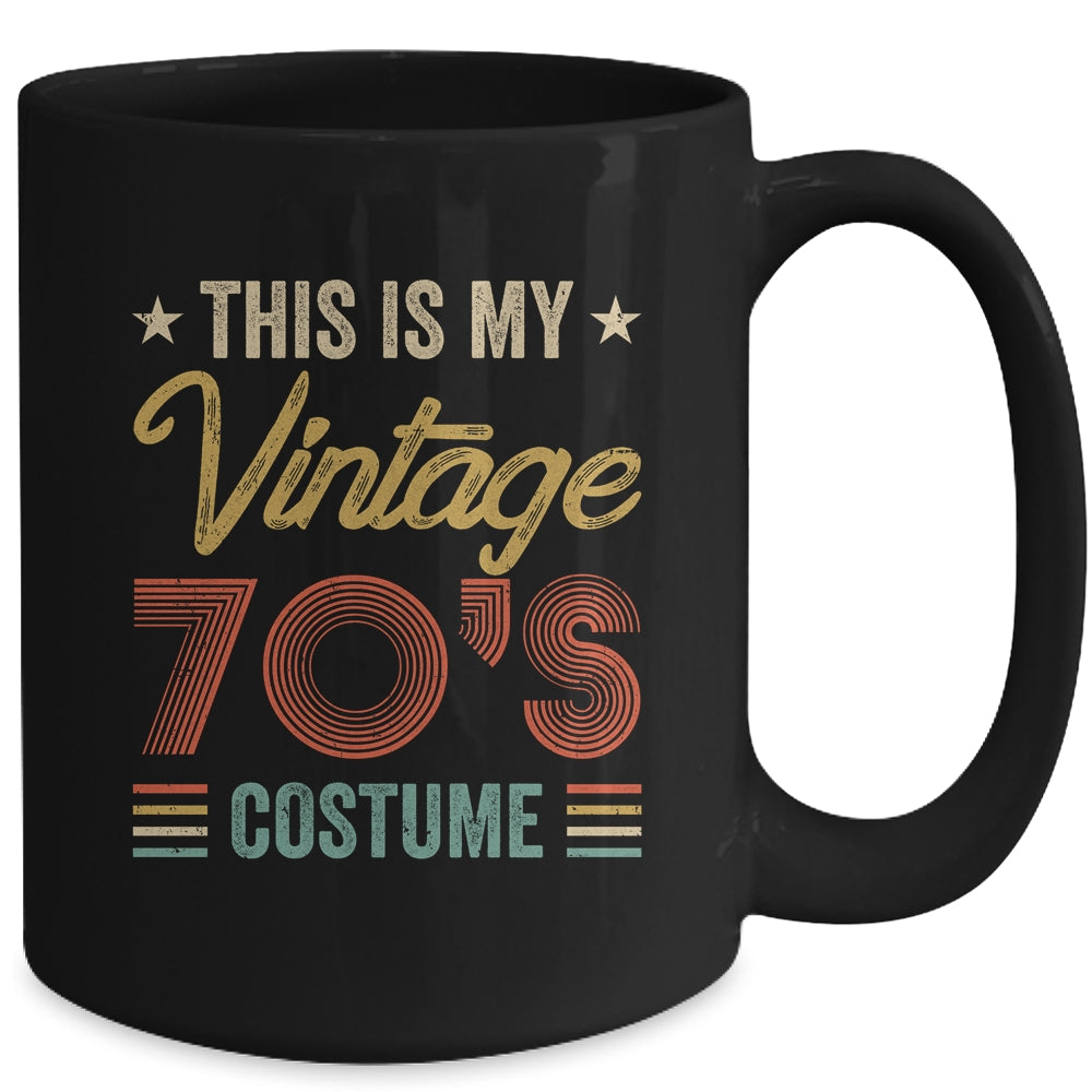 Vintage 70s Costume 70's Outfit 1970s Fashion 70 Theme Party Mug | teecentury