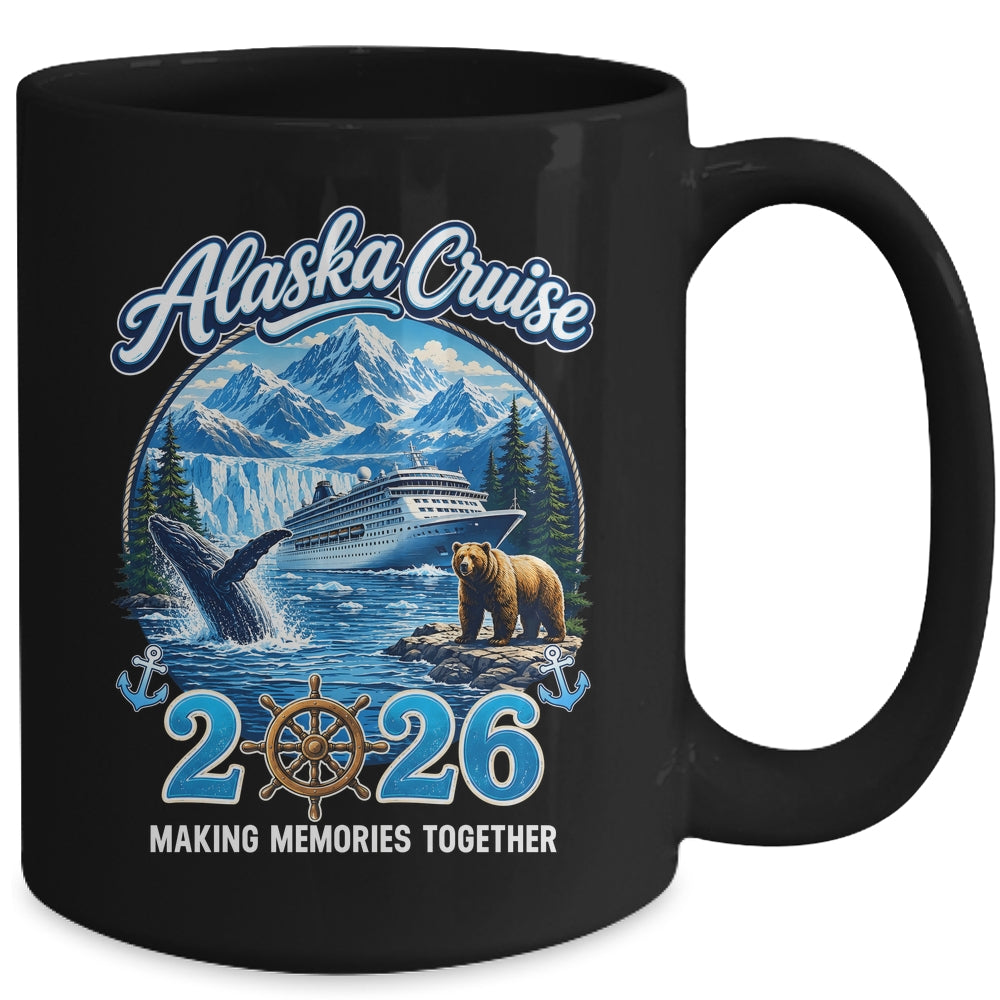 Vintage Alaska Cruise 2026 Cruise Group Family Vacation Mug | teecentury