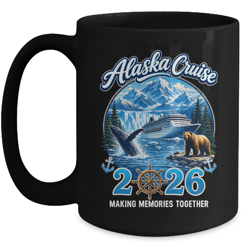 Vintage Alaska Cruise 2026 Cruise Group Family Vacation Mug | teecentury