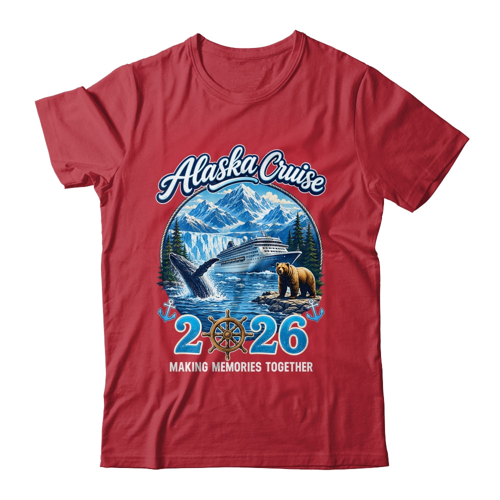 Vintage Alaska Cruise 2026 Cruise Group Family Vacation Shirt & Hoodie | teecentury