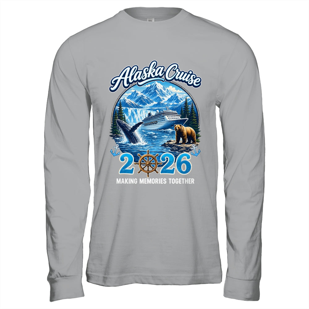 Vintage Alaska Cruise 2026 Cruise Group Family Vacation Shirt & Hoodie | teecentury
