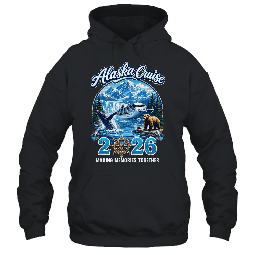 Vintage Alaska Cruise 2026 Cruise Group Family Vacation Shirt & Hoodie | teecentury