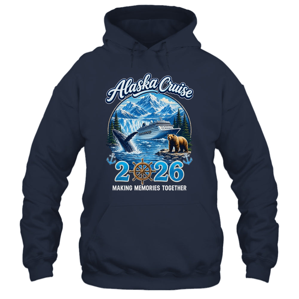 Vintage Alaska Cruise 2026 Cruise Group Family Vacation Shirt & Hoodie | teecentury
