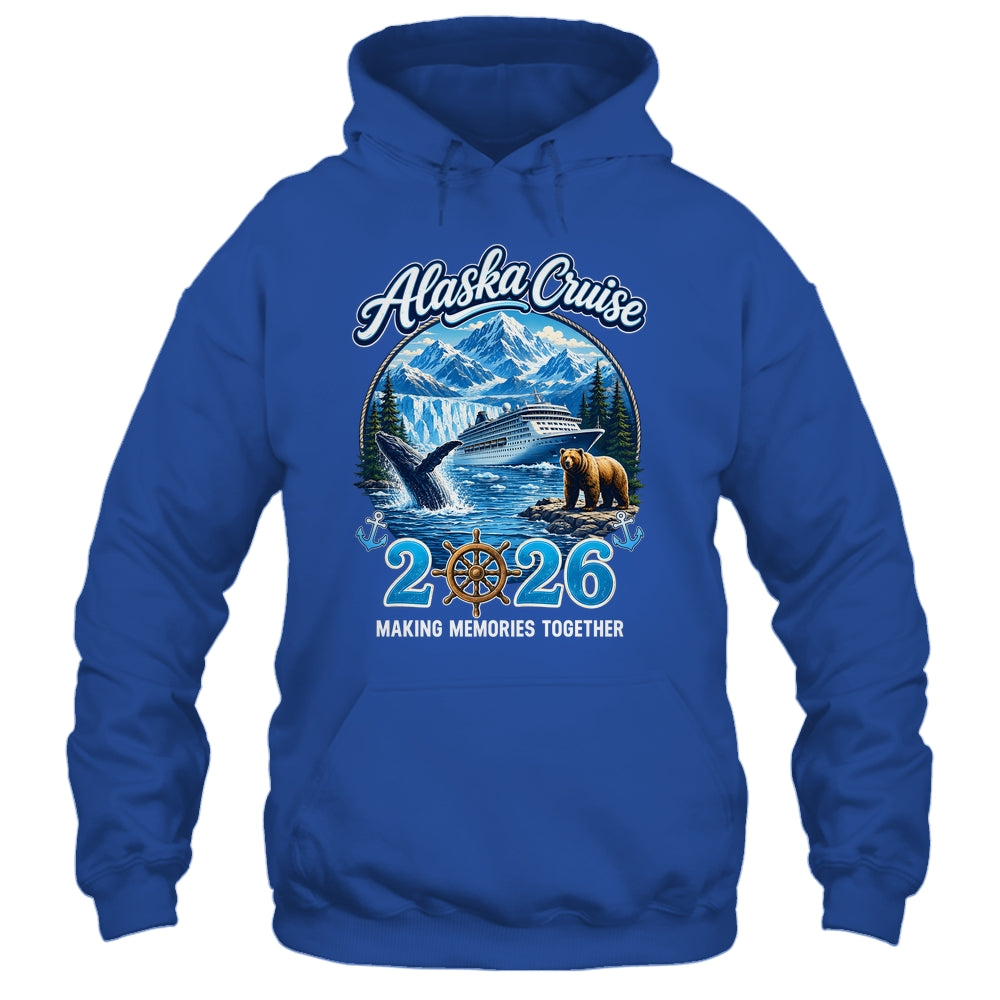 Vintage Alaska Cruise 2026 Cruise Group Family Vacation Shirt & Hoodie | teecentury