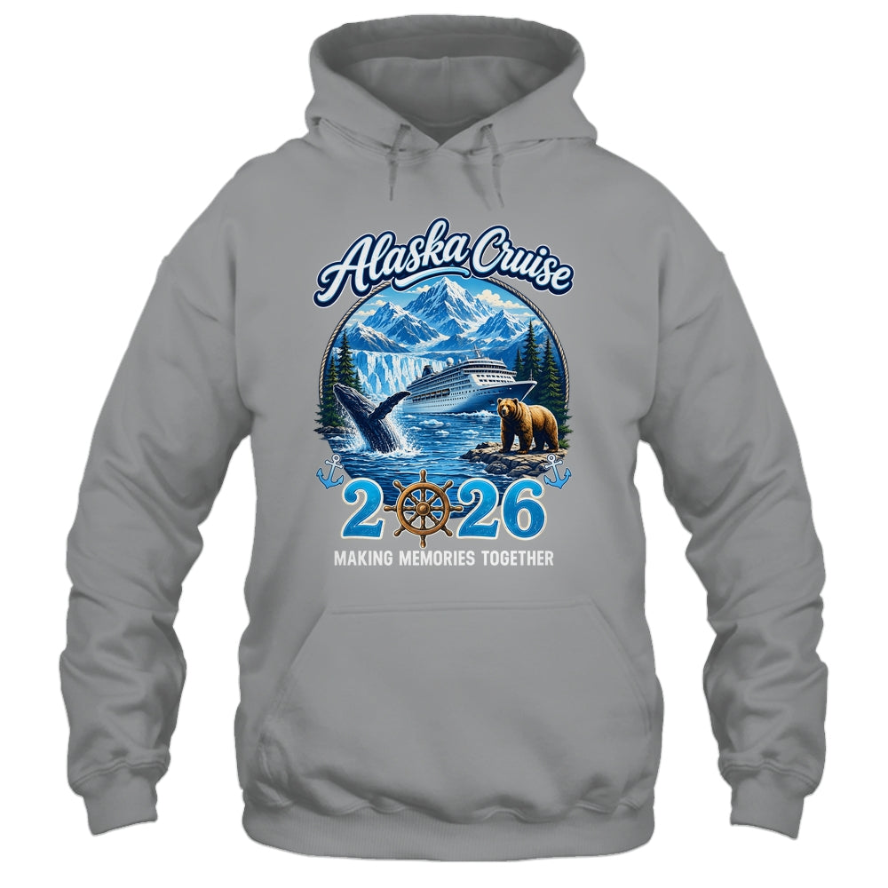 Vintage Alaska Cruise 2026 Cruise Group Family Vacation Shirt & Hoodie | teecentury
