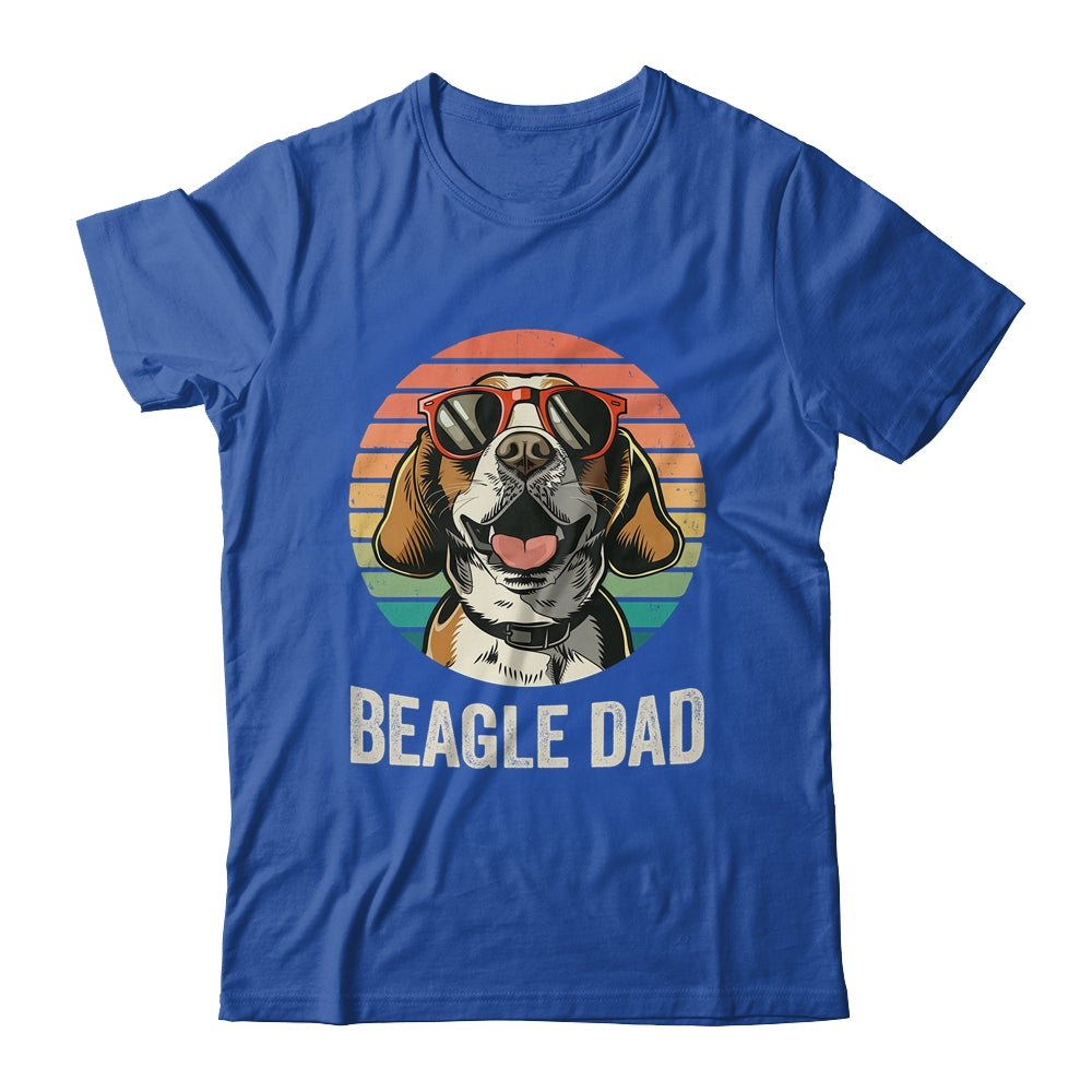 Vintage Beagle Dad For Fathers Day Dog Lover Funny Shirt & Hoodie | teecentury