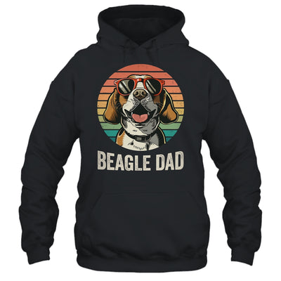Vintage Beagle Dad For Fathers Day Dog Lover Funny Shirt & Hoodie | teecentury