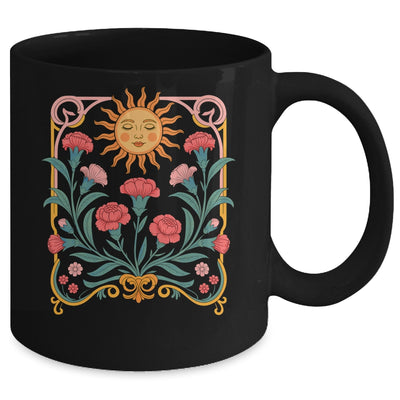 Vintage Boho Flowers Wildflowers Cute Summer Graphic Women Mug | teecentury