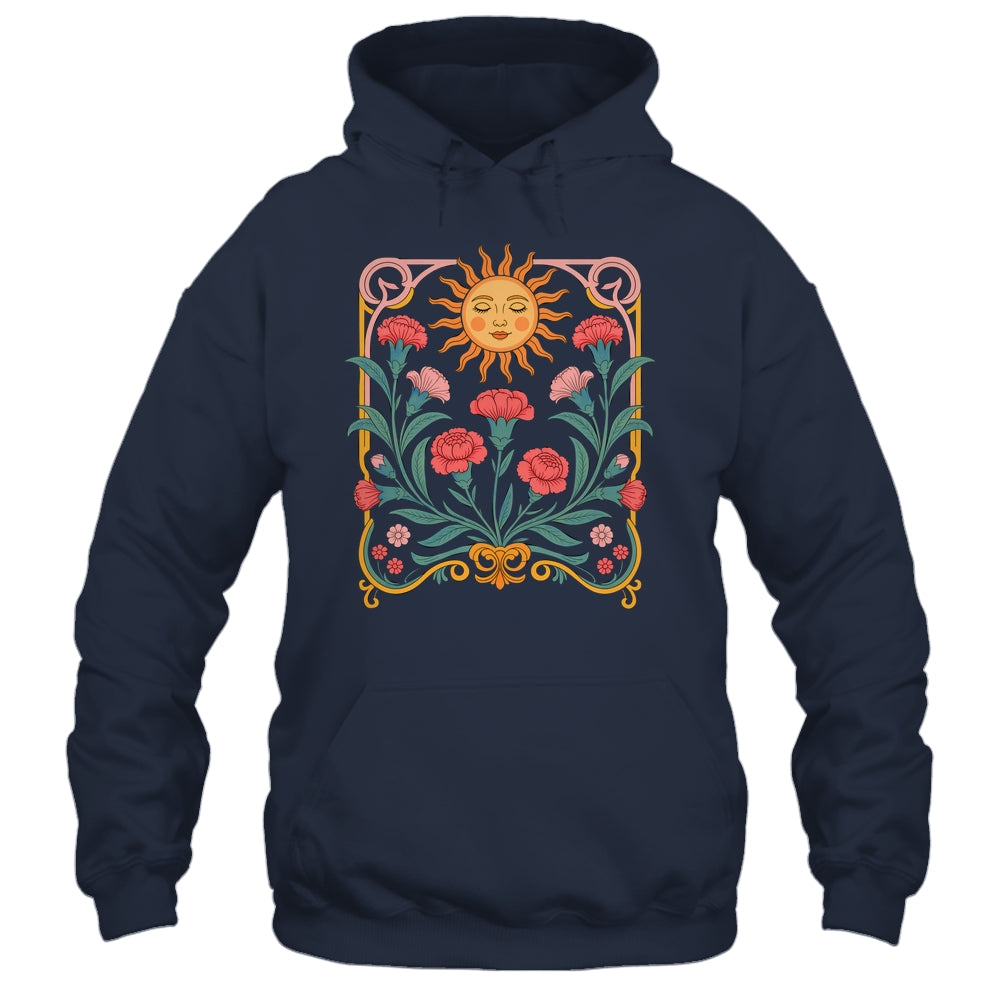 Vintage Boho Flowers Wildflowers Cute Summer Graphic Women Shirt & Tank Top | teecentury