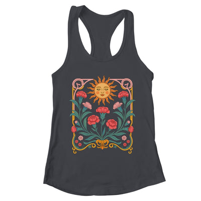 Vintage Boho Flowers Wildflowers Cute Summer Graphic Women Shirt & Tank Top | teecentury