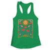 Vintage Boho Flowers Wildflowers Cute Summer Graphic Women Shirt & Tank Top | teecentury