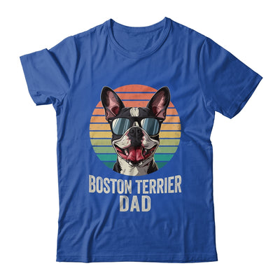 Vintage Boston Terrier Dad For Fathers Day Dog Lover Funny Shirt & Hoodie | teecentury