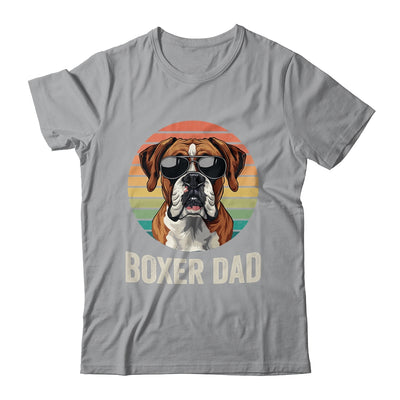 Vintage Boxer Dad For Fathers Day Dog Lover Funny Shirt & Hoodie | teecentury