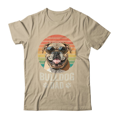 Vintage Bulldog Dad For Fathers Day Dog Lover Funny Shirt & Hoodie | teecentury