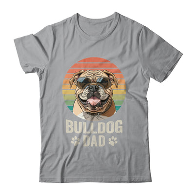 Vintage Bulldog Dad For Fathers Day Dog Lover Funny Shirt & Hoodie | teecentury