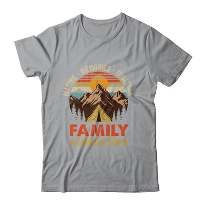 Vintage Camping Matching Family Camper Group Camping Crew Shirt & Tank Top | teecentury