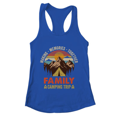 Vintage Camping Matching Family Camper Group Camping Crew Shirt & Tank Top | teecentury