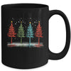 Vintage Christmas Trees Hand Drawing Christmas Trees Mug | teecentury