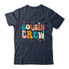 Vintage Cousin Crew Summer Trips Family Vacation Groovy Shirt & Tank Top | teecentury