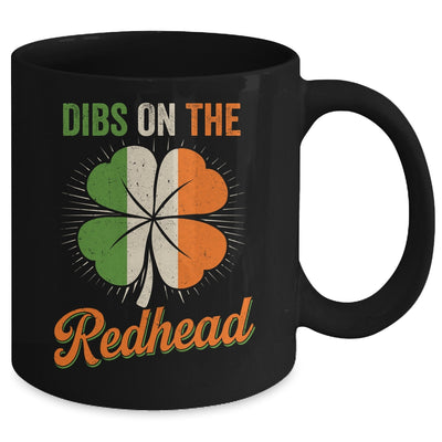 Vintage Dibs On The Redhead Irish St Patrick's Day Shamrock Mug | teecentury