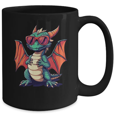Vintage Dragon Sunglasses Dragon Lover Design Men Women Mug | teecentury